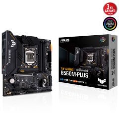 ASUS TUF GAMING B560M-PLUS 5000MHz(OC) DDR4 Soket 1200 M.2 HDMI DP mATX Anakart