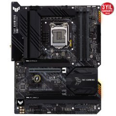 ASUS TUF GAMING Z590-PLUS WIFI 5133MHz (OC) DDR4 Soket 1200 M.2 HDMI DP ATX Anakart