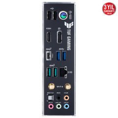 ASUS TUF GAMING Z590-PLUS WIFI 5133MHz (OC) DDR4 Soket 1200 M.2 HDMI DP ATX Anakart