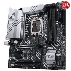 ASUS PRIME Z690M-PLUS D4 5333MHz(OC) DDR4 Soket 1700 M.2 HDMI DP ATX Anakart