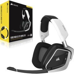 CORSAIR Void Elite RGB 7.1 Surround Beyaz Kablosuz Gaming Kulaklık