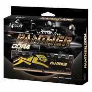 Apacer Panther Black-Gold 32GB (1x32GB) 3200 MHz CL16 DDR4 Gaming Ram (AH4U32G32C2827GAA-1)