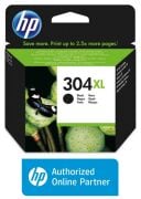 Hp 304XL-N9K08AE Siyah Orjinal Kartuş Yüksek Kapasiteli