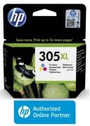 Hp 305XL-3YM63AE Renkli Orjinal Kartuş Yüksek Kapasiteli
