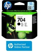 Hp 704-CN692A Siyah Orjinal Kartuş