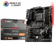 MSI B450 TOMAHAWK MAX II 4133MHz(OC) DDR4 Soket AM4 M.2 DVI HDMI ATX Anakart