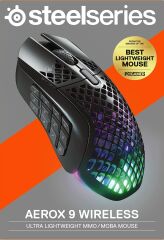 SteelSeries Aerox 9 RGB Kablosuz Gaming Mouse