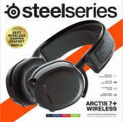 SteelSeries Arctis 7+ Kablosuz Siyah Oyuncu Kulaklığı