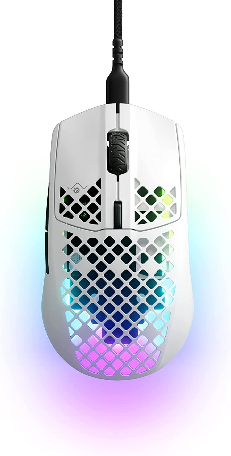 SteelSeries Aerox 3 2022 Snow RGB Kablolu Gaming Mouse