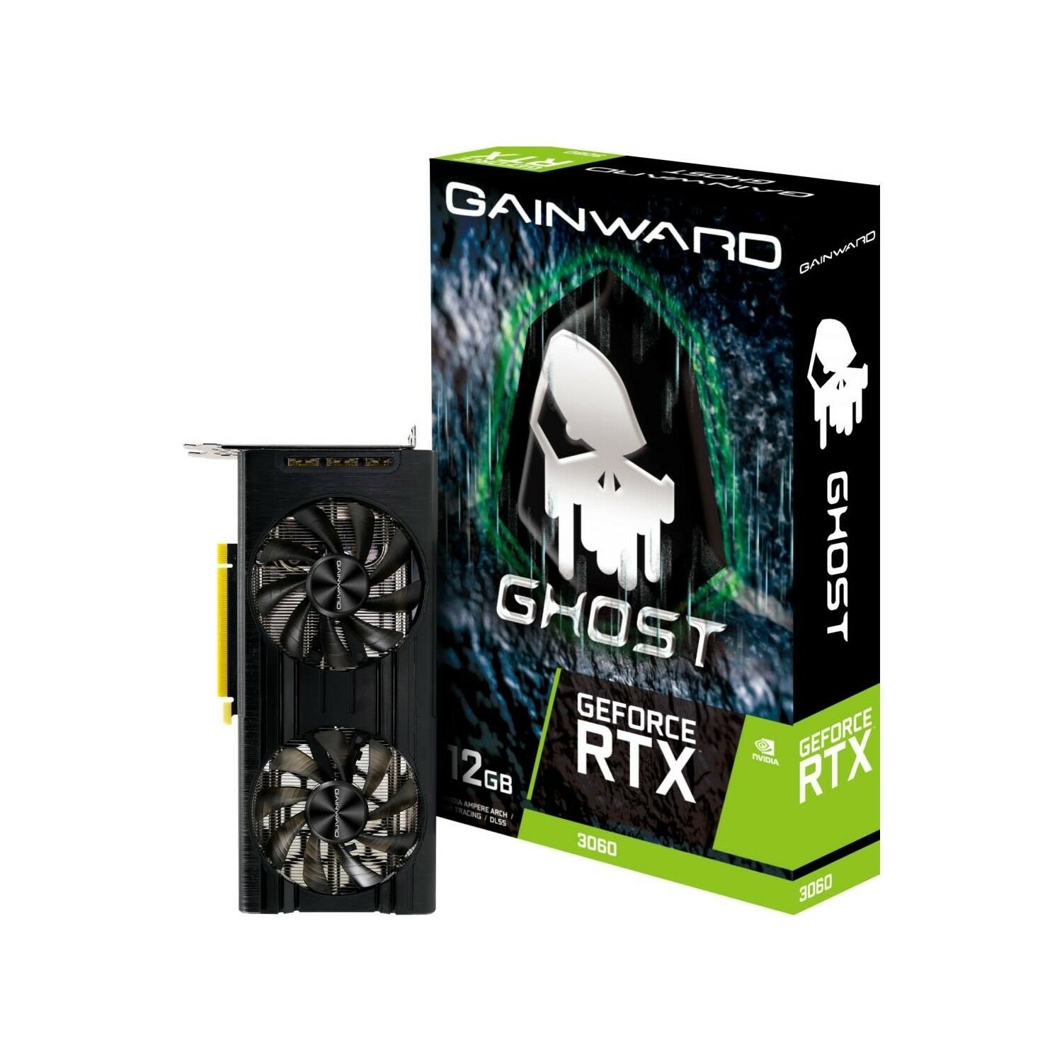 Gainward Geforce RTX3060 Ghost 12GB Gddr6 192BIT 3-Dp HDMI Pcı-Express 3.0 Ekran Kartı