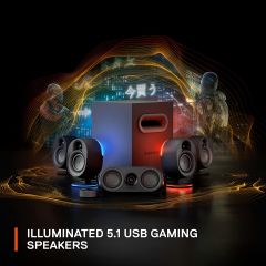 Steelseries Arena 9 5.1 RGB Bluetooth Ses Sistemi