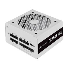 CORSAIR CX650F RGB 650W 80+ Bronze Beyaz Full Modüler 120mm Fanlı PSU