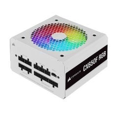 CORSAIR CX650F RGB 650W 80+ Bronze Beyaz Full Modüler 120mm Fanlı PSU