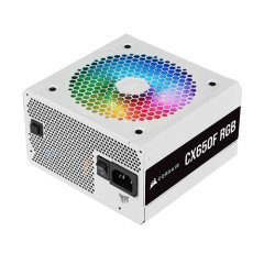 CORSAIR CX650F RGB 650W 80+ Bronze Beyaz Full Modüler 120mm Fanlı PSU