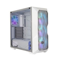 Cooler Master MasterBox TD500 650W 80+ Bronze Mesh Beyaz 4x ARGB USB 3.2 Mid Tower Kasa