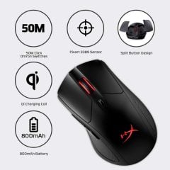 HyperX Pulsefire Dart RGB Kablosuz Gaming Mouse
