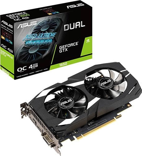 ASUS DUAL GeForce GTX 1650 V2 OC Edition 4GB GDDR6 128 Bit Ekran Kartı
