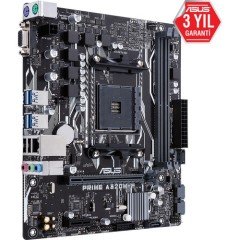ASUS PRIME A320M-F 3200MHz(OC) DDR4 Soket AM4 VGA mATX Anakart