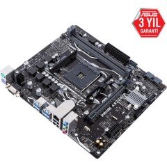 ASUS PRIME A320M-F 3200MHz(OC) DDR4 Soket AM4 VGA mATX Anakart