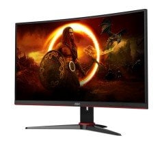 AOC 23.6 C24G2AE 165Hz 1ms 2xHDMI DP VGA VA FHD FreeSync Premium Curved Gaming Monitör
