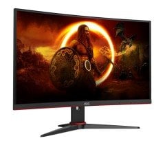 AOC 23.6 C24G2AE 165Hz 1ms 2xHDMI DP VGA VA FHD FreeSync Premium Curved Gaming Monitör