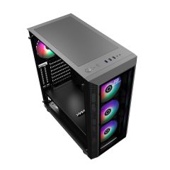 POWER BOOST VK-P3380B 550W 80+ TG ARGB USB 3.0 Mid Tower Kasa