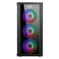 POWER BOOST VK-P3380B 550W 80+ TG ARGB USB 3.0 Mid Tower Kasa