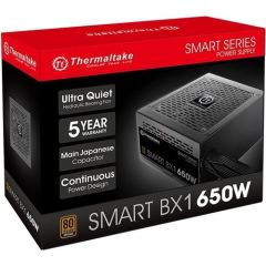 Thermaltake Smart BX1 650W 80+ Bronze 120mm Fanlı PSU