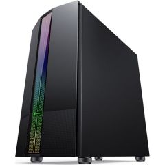 GameBooster GB-M201B ARGB 600W 80+ USB 3.0 Mini Tower Kasa