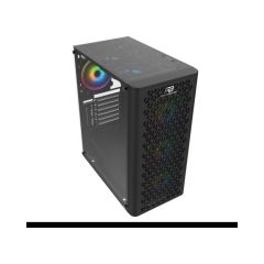 POWER BOOST VK-M202B TG Mesh Panel RGB USB 3.0 Mid Tower Kasa