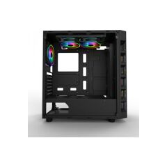 POWER BOOST X59 RGB 650w 80+ USB 3.0 Tempered Glass 6 xRGB Fanlı Gaming Kasa