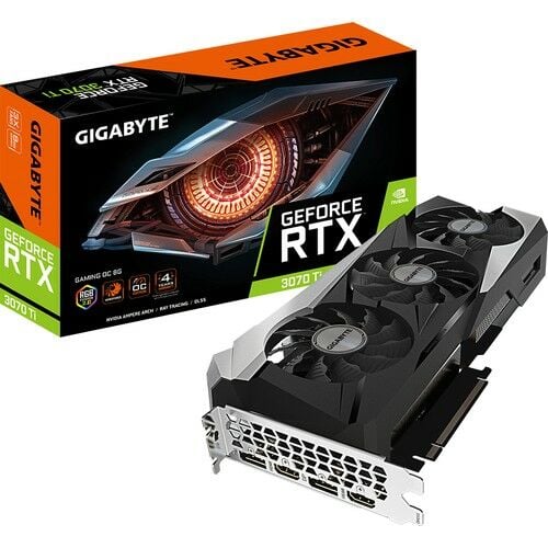 GIGABYTE GeForce RTX 3070 Ti 8GB OC 256BIT GDDR6X Pcı-Express 4.0 Ekran Kartı