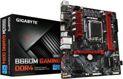 GIGABYTE B660M GAMING DDR4 5333MHz (OC) DDR4 Soket 1700 M.2 HDMI DP D-SUB mATX Anakart