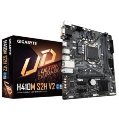GIGABYTE H410M S2H V2 2933MHz DDR4 Soket 1200 M.2 HDMI DVI VGA mATX Anakart