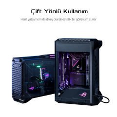 ASUS ROG Z11 ARGB Tempered Glass USB 3.2 Mini-ITX Kasa