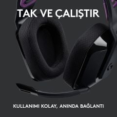 Logitech G535 LIGHTSPEED Siyah Kablosuz Gaming Kulaklık