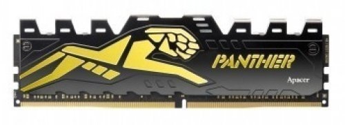 Apacer Panther Black-Gold 16GB (1x16GB) 3200Mhz CL16 DDR4 Gaming Ram AH4U16G32C28Y7GAA-1