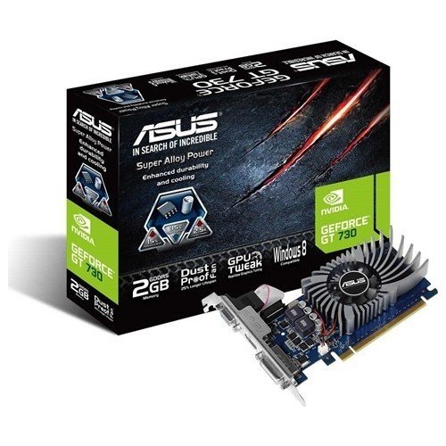 ASUS GT730-SL-2GD5-BRK 2GB GDDR5 64BIT DSUB DVI EKRAN KARTI