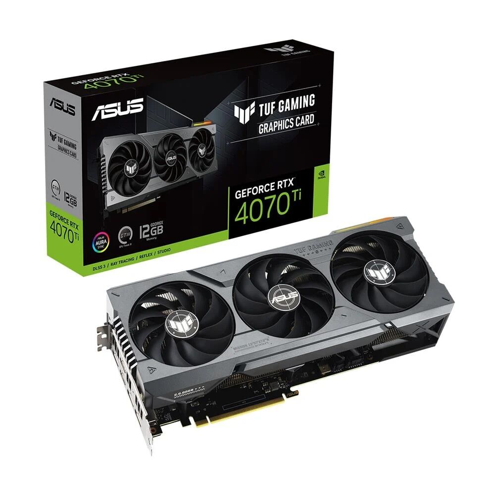 ASUS TUF GAMING GeForce RTX 4070 Ti 12GB GDDR6X 192 Bit Ekran Kartı