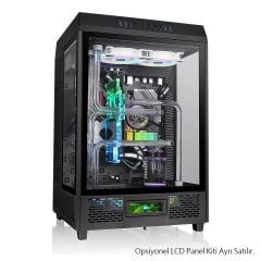 Thermaltake The Tower 500 TG Tempered Glass Black Edition USB 3.2 Mid Tower Kasa