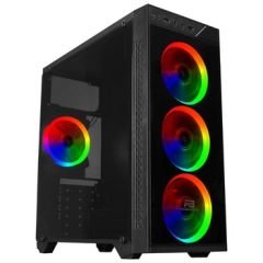 POWER BOOST VK-C12B RGB USB 3.0 Mid Tower Kasa