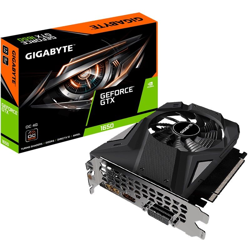 GIGABYTE GeForce GTX 1650 D6 OC 4GB GDDR6 128 Bit Ekran Kartı