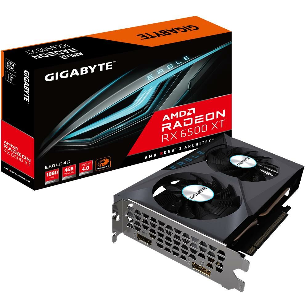 GIGABYTE Radeon RX 6500 XT EAGLE 4GB GDDR6 64 Bit Ekran Kartı