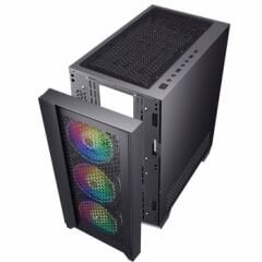 GameBooster GB-Z007B 650w 80+ BRONZE USB 3.0 Mesh ARGB E-ATX Gaming Kasa