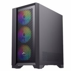 GameBooster GB-Z007B 650w 80+ BRONZE USB 3.0 Mesh ARGB E-ATX Gaming Kasa