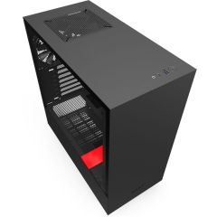 NZXT H510 Tempered Glass USB 3.1 Kırmızı/Siyah Mid Tower Kasa
