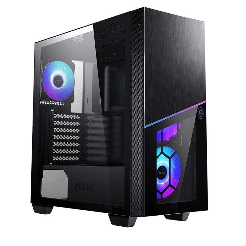MSI MPG SEKIRA 100R ARGB Tempered Glass USB 3.2 Mid Tower Kasa