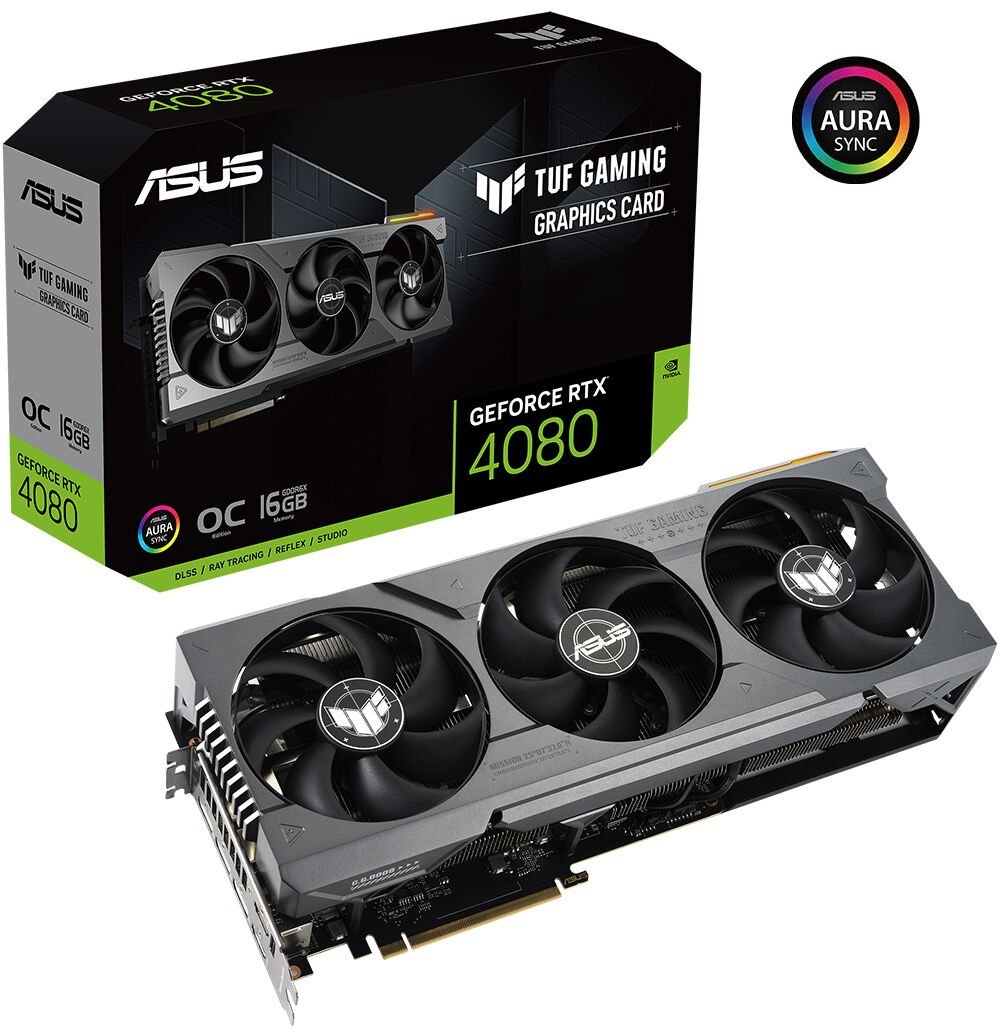ASUS TUF GAMING GeForce RTX 4080 OC Edition 16GB GDDR6X 256 Bit Ekran Kartı