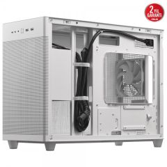 ASUS Prime AP201 USB 3.2 Mesh Beyaz MicroATX Kasa
