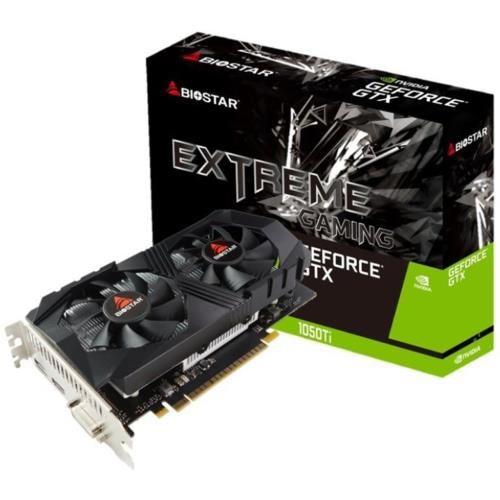 Biostar Nvidia GeForce GTX1050Ti 4GB 128Bit PCI-E 3.0 GDDR5 Ekran Kartı VN1T55TF41